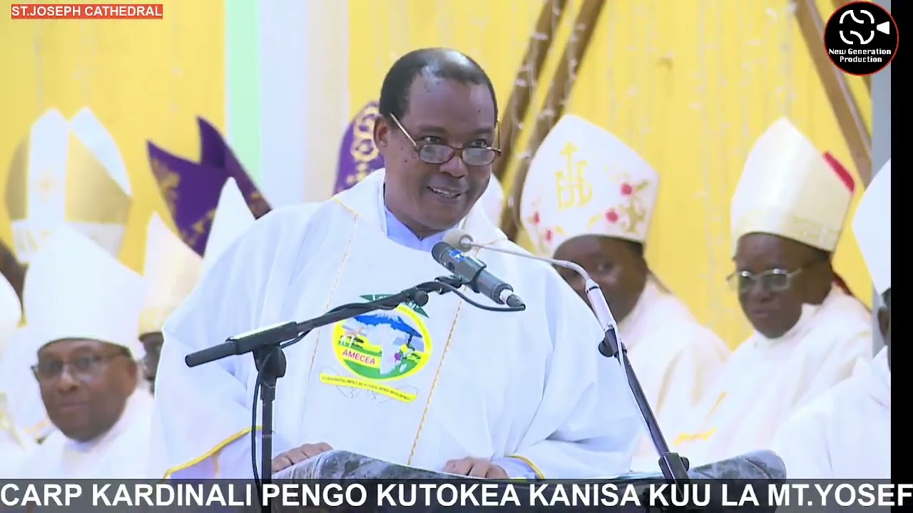 PADRE KITIMA AWATAMBULISHA VIONGOZI WA SERIKALI KATIKA MSIBA WA KARDINALI PENGO