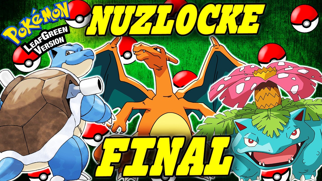 Pokémon Leaf Green NUZLOCKE FINALE!!! Plex Plays
