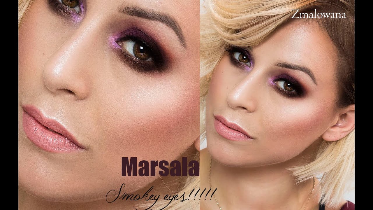 TAK!!! To kolejne SMOKEY EYES !!!! MARSALA Smokey eyes || Zmalowana