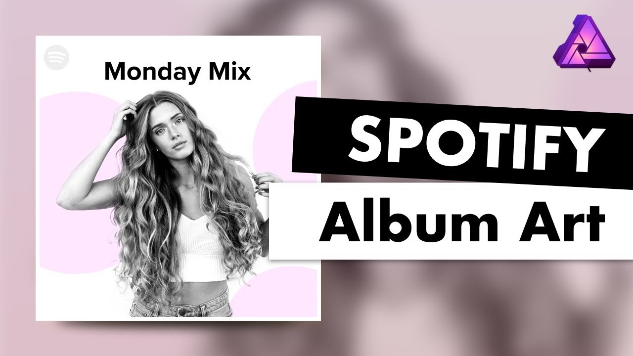 Spotify Album Art Design Tutorial Part 2 - Affinity Photo Tutorial