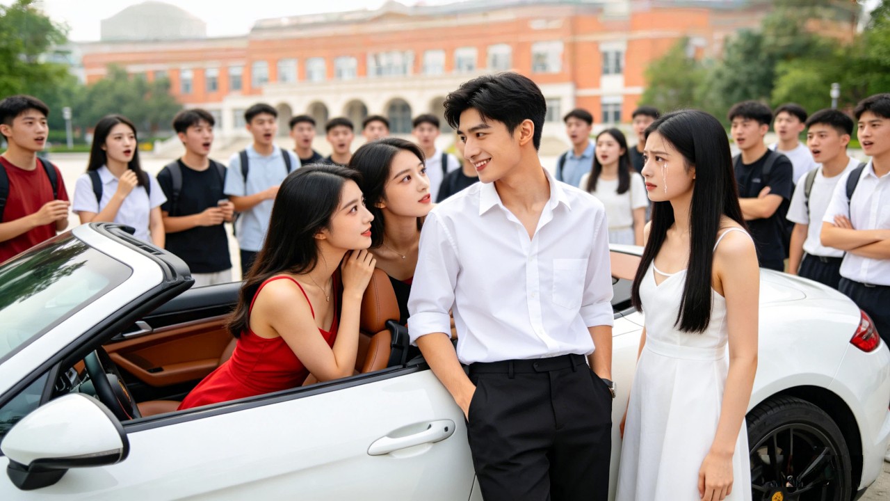 [ENG DUB]Dumped, He Got Four Beautiful Campus Sisters!【Stepbrother to the Campus Queen】#minidrama