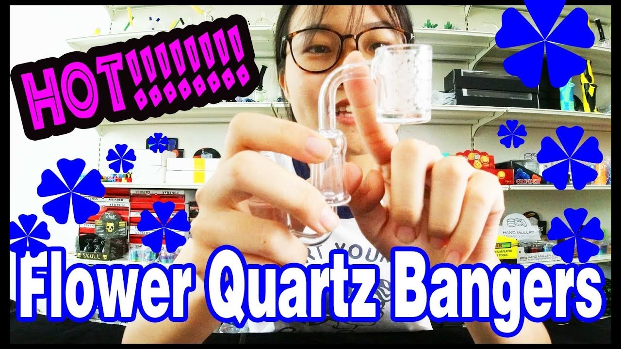 Flower Quartz Banger For Water Pipes Bongs!!!!!! Hot!!!!!!!
