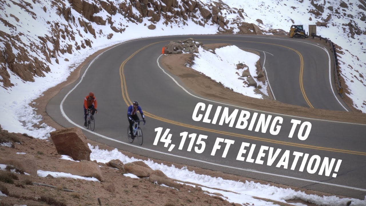 Cycling up Pikes Peak!