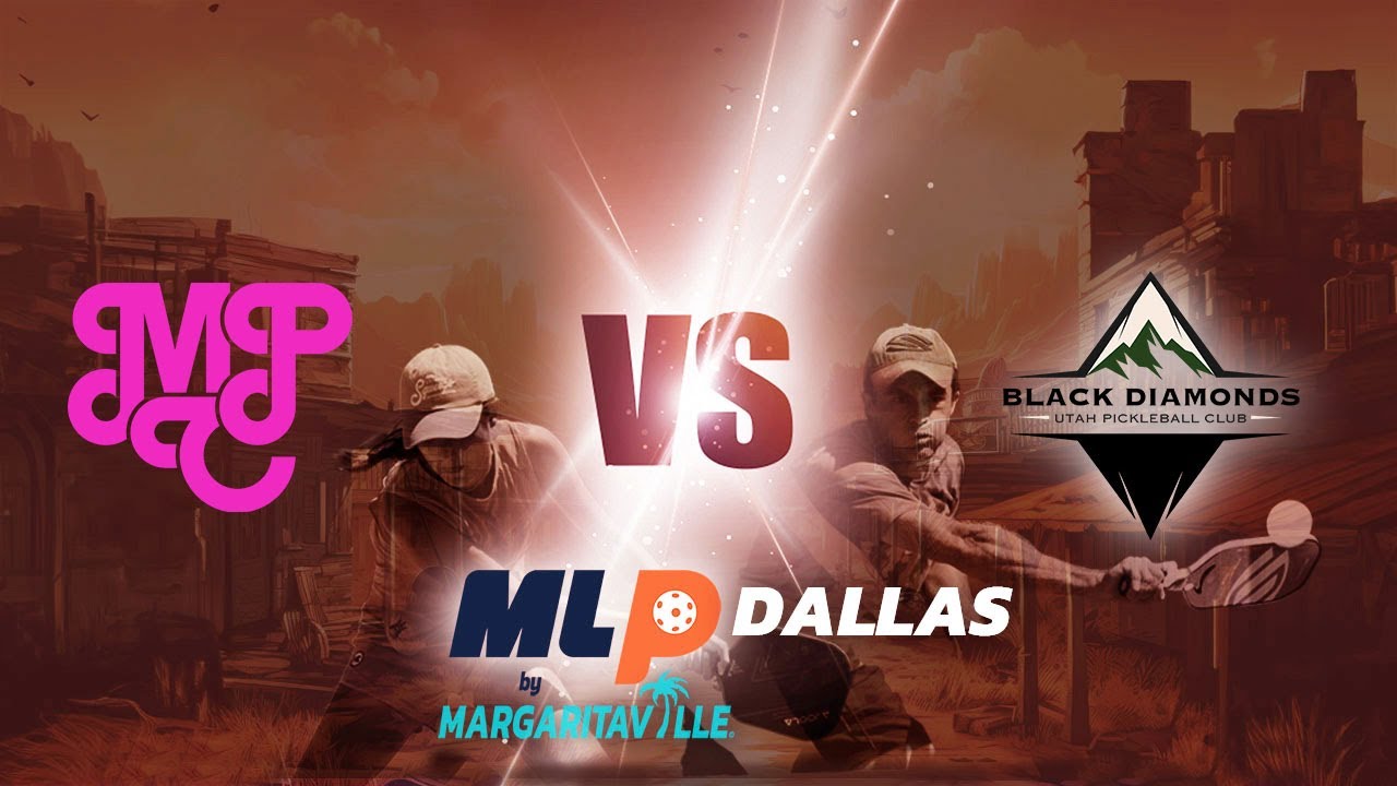 MLP Dallas 2023 | Miami Pickleball Club VS. Utah Black Diamonds