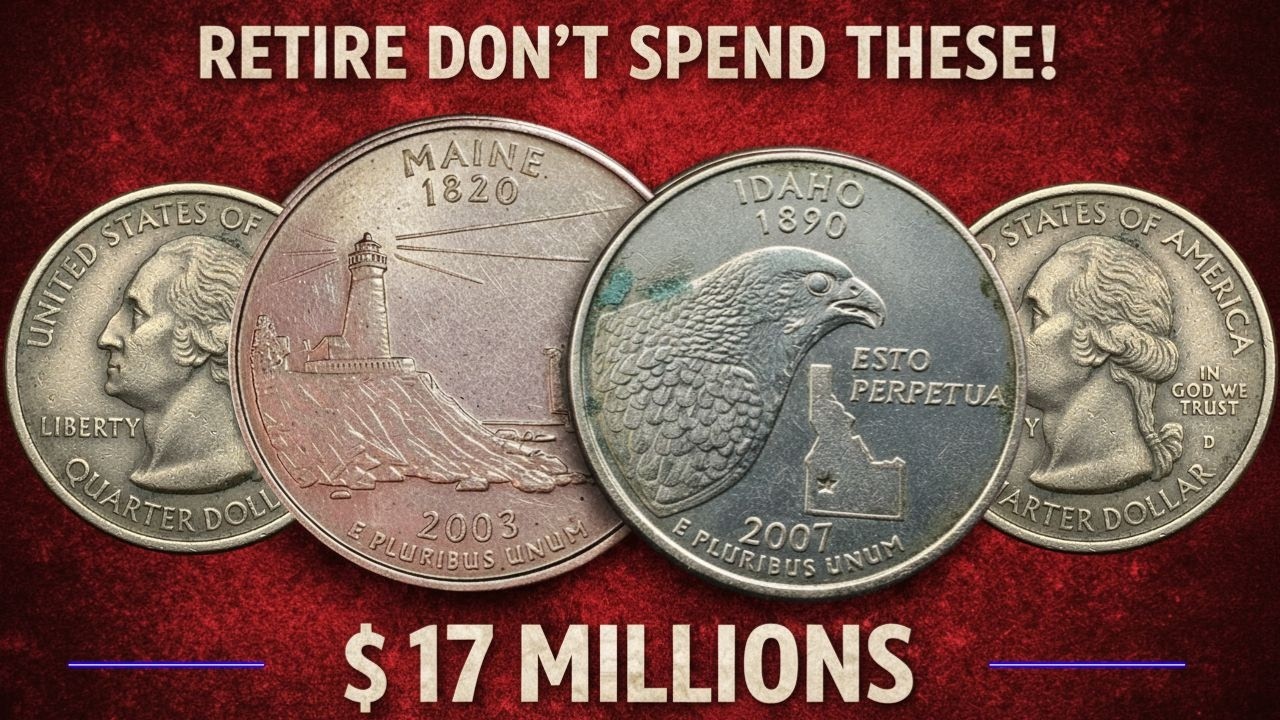 Don’t Spend These Quarter Dollar Coins! Some Are Worth $17 Million! Check Your Pocket Change!