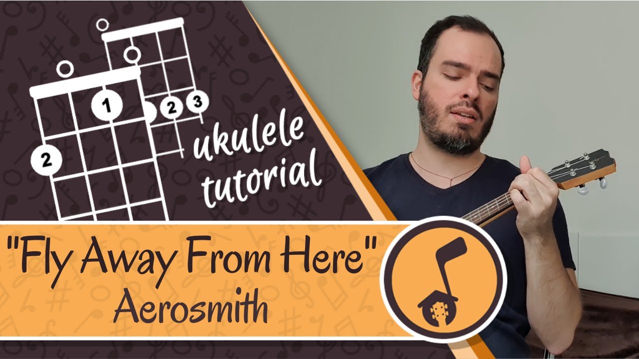 Aerosmith - Fly Away From Here | Ukulele cover tutorial