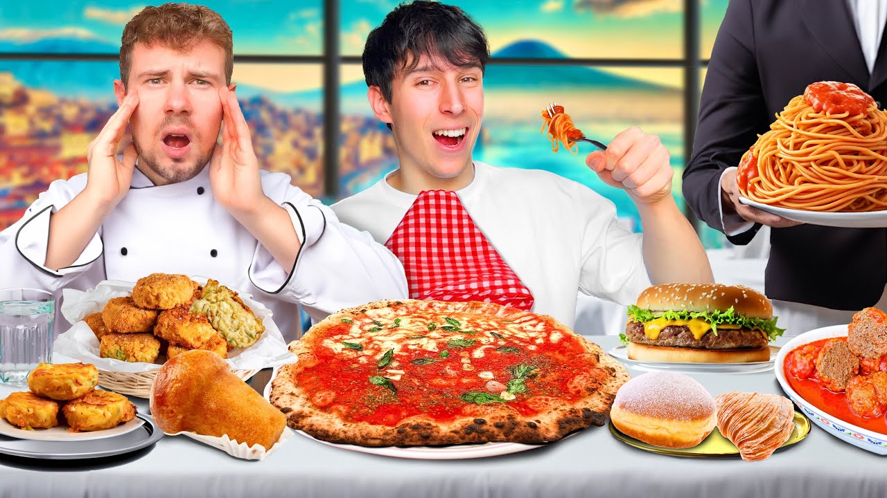 CHEF MANGIA per la PRIMA volta il CIBO NAPOLETANO - Napoli FoodTour