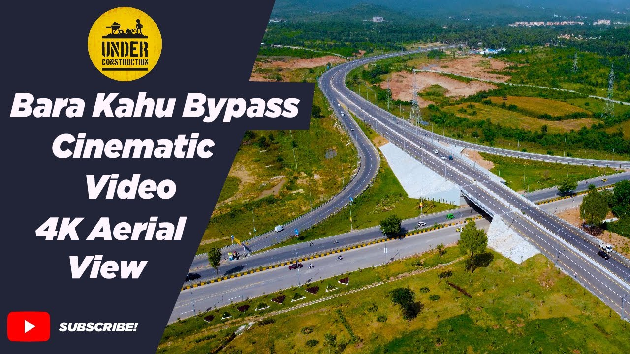 Bara Kahu Bypass Cinematic Video  / Drone 4K Aerial View / Under Construction