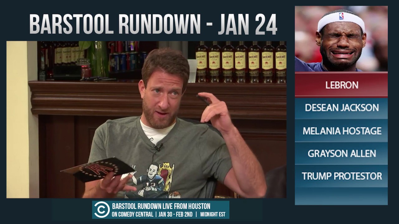Barstool Rundown - January 24, 2017