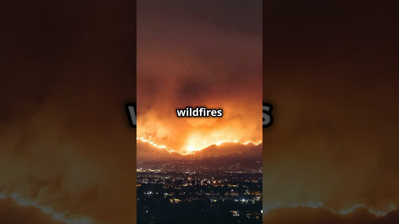 Hollywood Hills Burn: California&rsquo;s Worst Wildfires in History🔥 #CaliforniaFires #HollywoodHillsFire