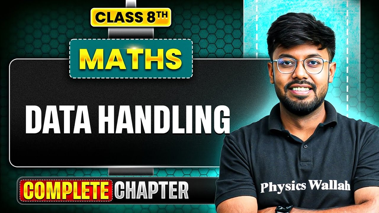 Data Handling | Class 8 Maths ICSE | Complete Chapter Explaination  | PW ICSE