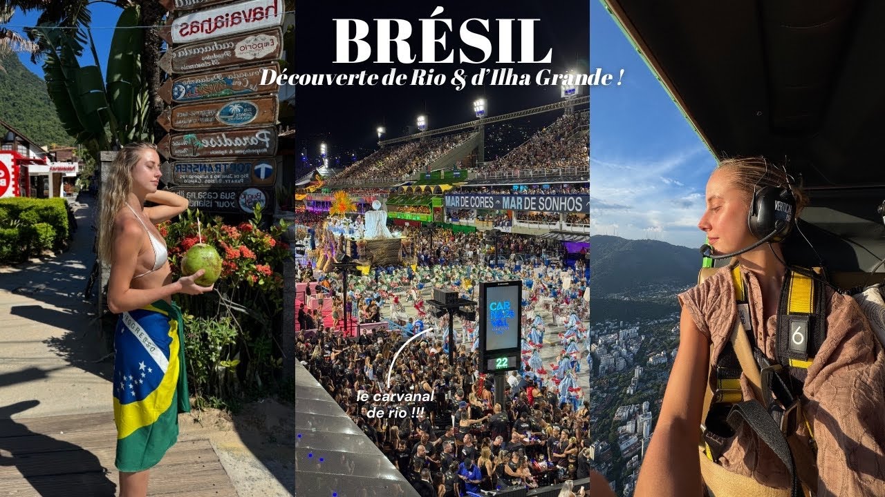 DÉCOUVERTE DU BRÉSIL - Carvanal de Rio 2025, Ilha Grande