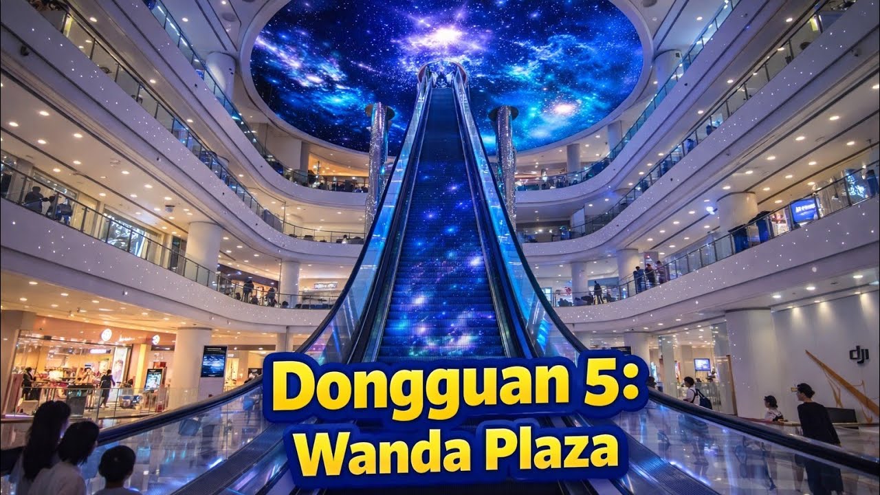 🇨🇳 Dongguan 05 - Día 7, Almuerzo y Wanda Plaza