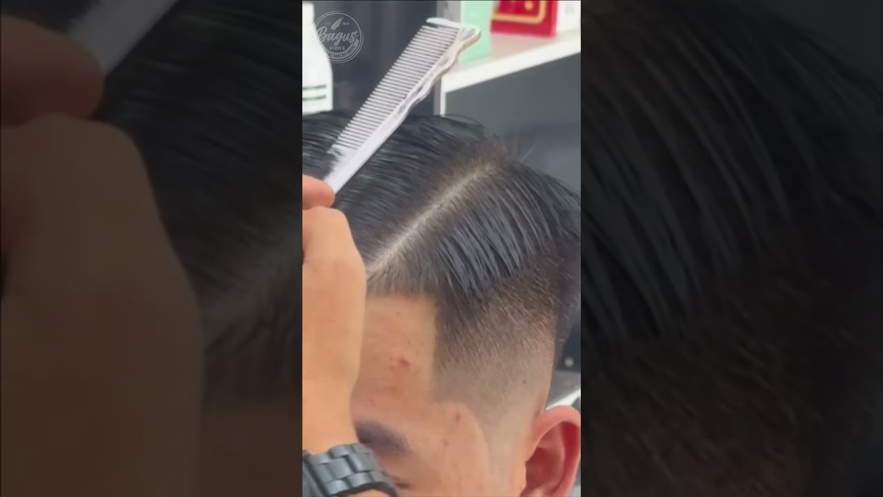 Simple line up #usashorts #howtocutcurlyhair #haircut