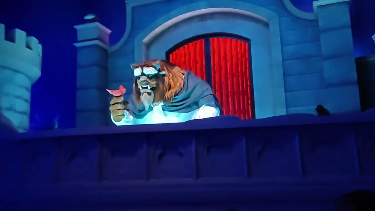 🌹 Beauty and the Beast Ride | Tokyo Disneyland | Enchanted Tale of Beauty and the Beast 🏰✨