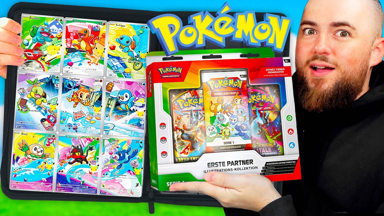 Ich &ouml;ffne die Pok&eacute;mon Erste Partner 30. Jubil&auml;um Box! 🔥😱