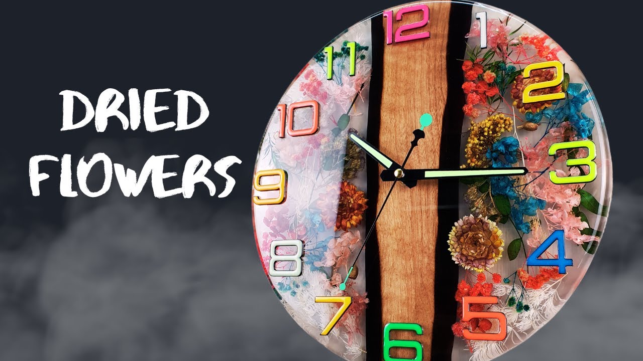 The Ultimate Glow in the Dark Resin Clock!