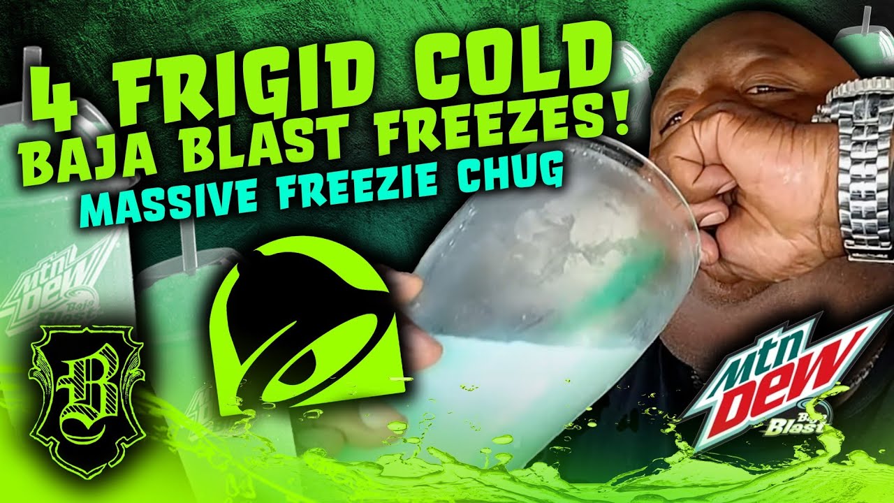 Baja Blast Freezes Sipped During a HEAT WAVE!!!