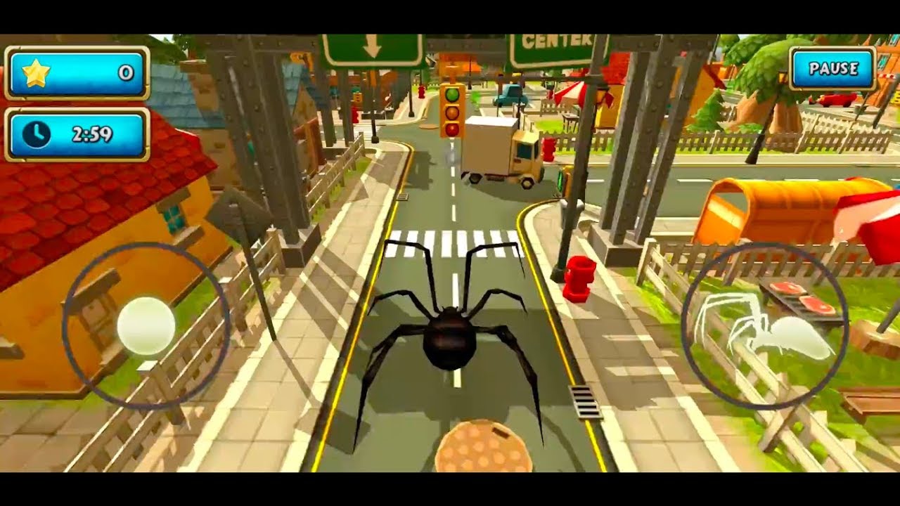 Spider Simulator: Amazing City #10 - Android/iOS Gameplay
