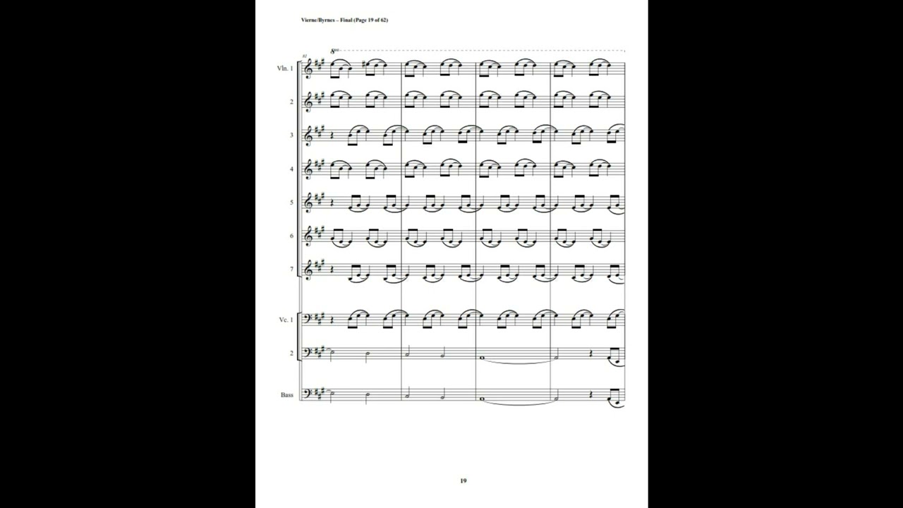 Louis Vierne – Final (String Orchestra)