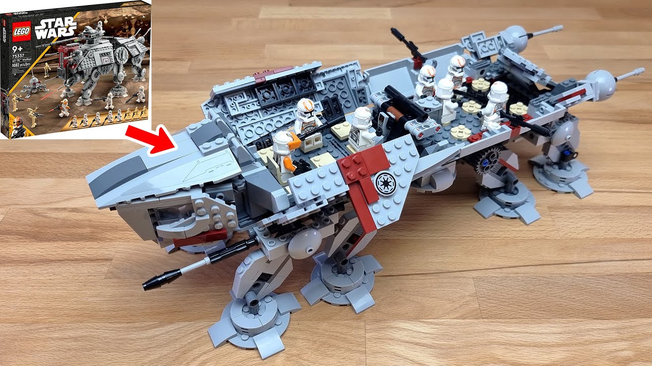 Lego AT-OT Walker | Incredible Alternative 75337 Build