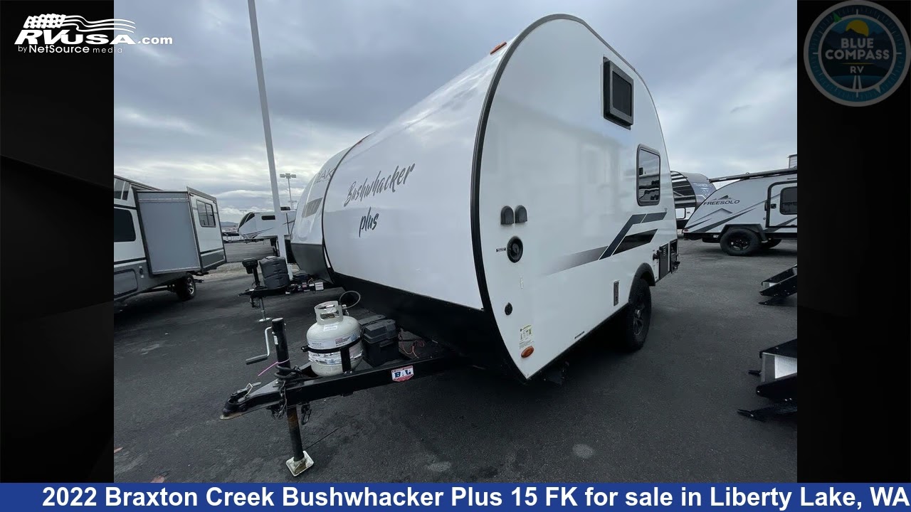 Spectacular 2022 Braxton Creek Bushwhacker Plus Travel Trailer RV For Sale in Liberty Lake, WA