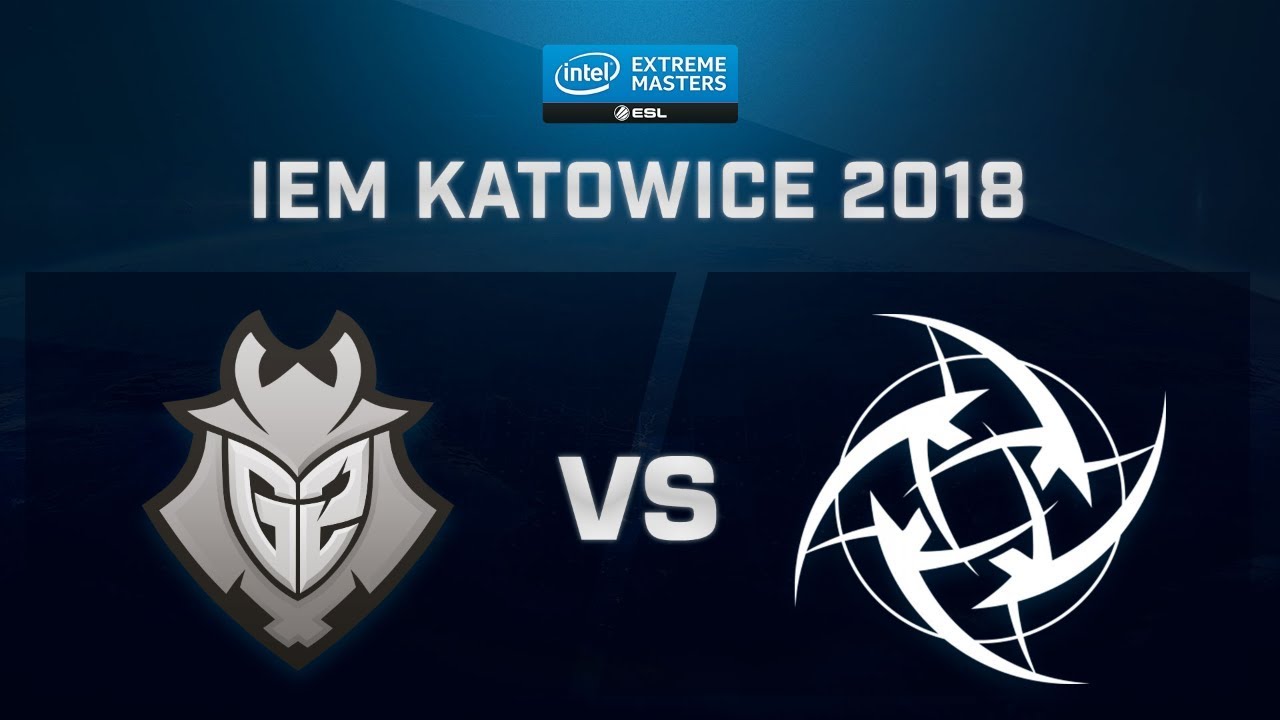 CS:GO - G2 vs NiP - Cache - IEM Katowice 2018 - Groupe B - Map 1