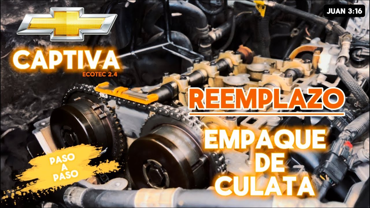КАК ЗАМЕНИТЬ ПРОКЛАДКУ ГОЛОВКИ ЦИЛИНДРА НА CHEVROLET CAPTIVA 2.4 | ДВИГАТЕЛЬ ECOTEC