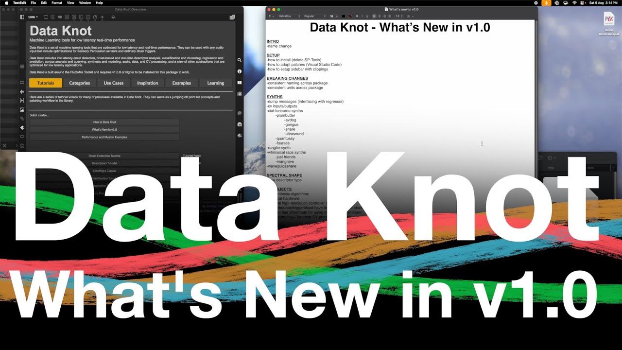 Data Knot - What's New in v1.0