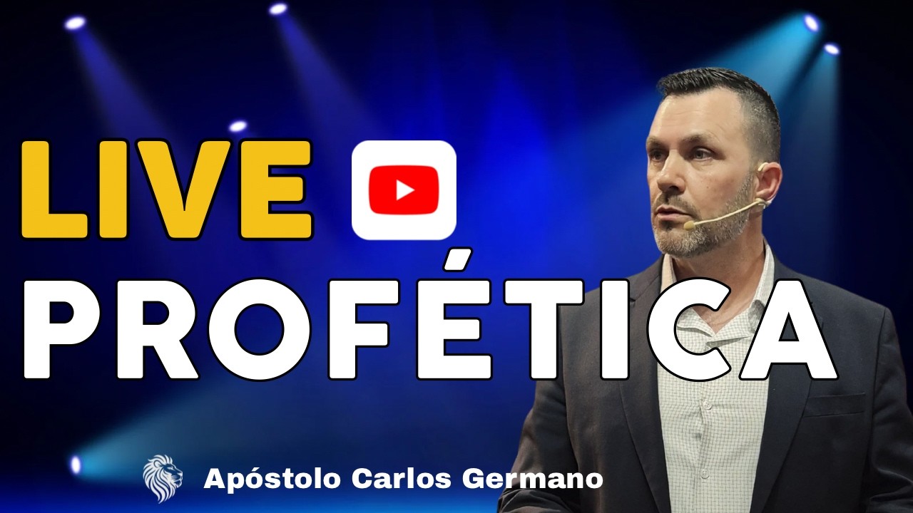 LIVE PROFÉTICA - AP CARLOS GERMANO 19/03/2026 #profetico  #ativação #sonhosproféticos #curaspiritual