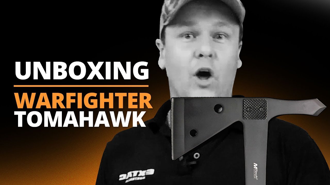 UNBOXING The MTech Warfighter Tomahawk Axe | Extac Australia Outdoor and Survival Gear