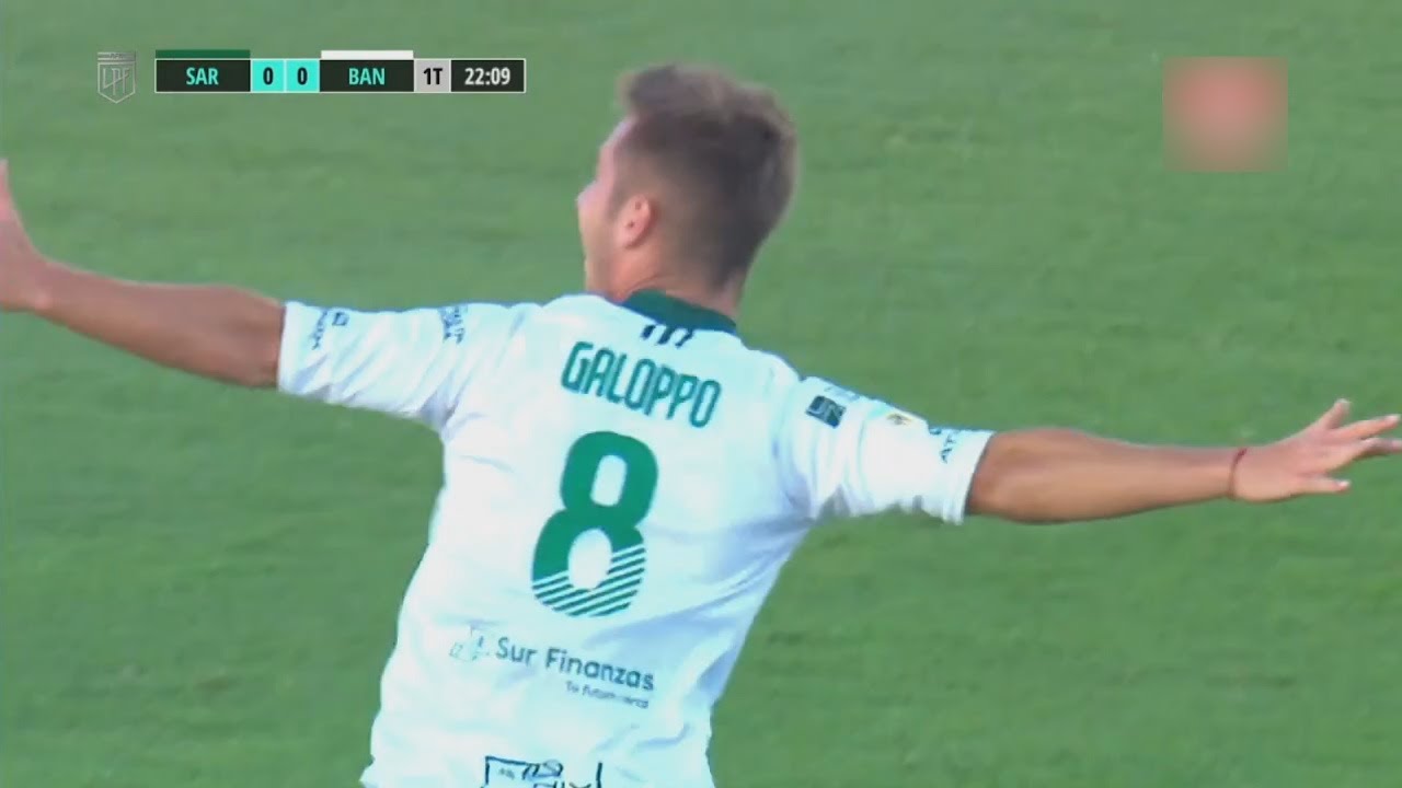 Giuliano Galoppo vs Sarmiento - Campeonato Argentino, Rodada 2 - 17/02/22