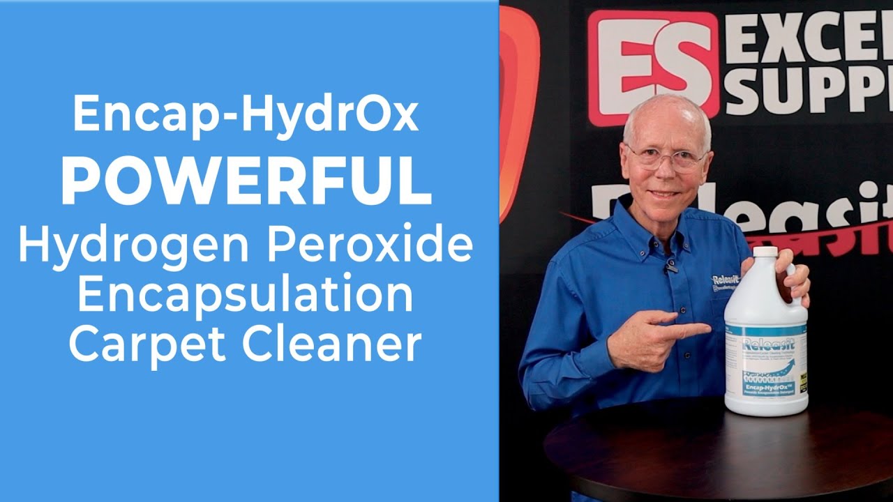 Ultimate Hydrogen Peroxide Power Unleashed! Encap-Hydrox Carpet Detergent.