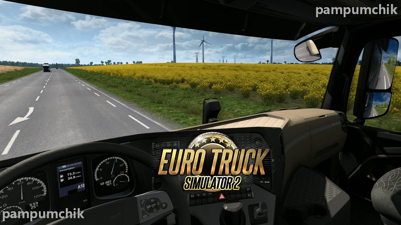 сутки в дороге | расслабляющее | без слов | #ets2