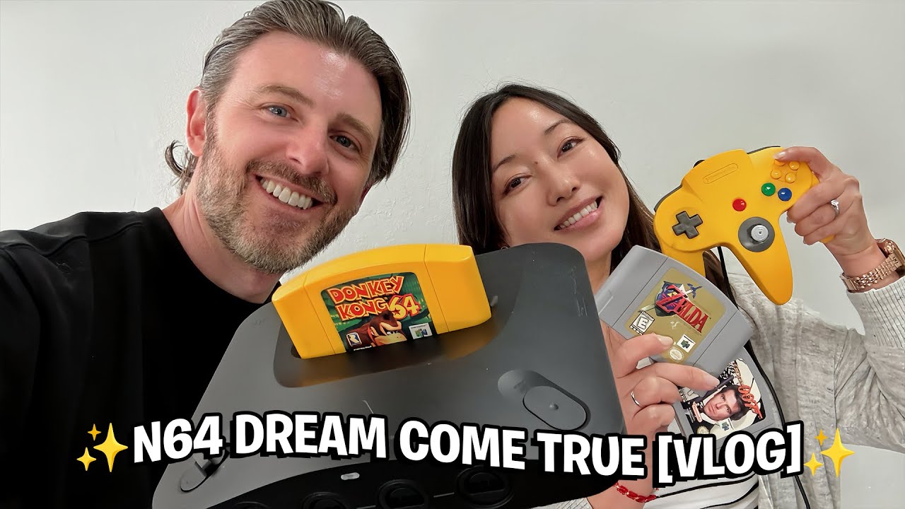 Месяц с аналоговым 3D [Влог] *Мечта сбылась для поклонников Nintendo 64* - Super Kit & Krysta 64