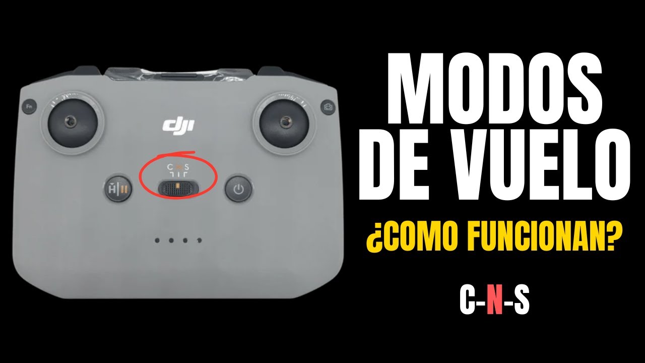 &iquest;C&oacute;mo usar los modos de vuelo en mi drone DJI? Modo cine, normal y sport