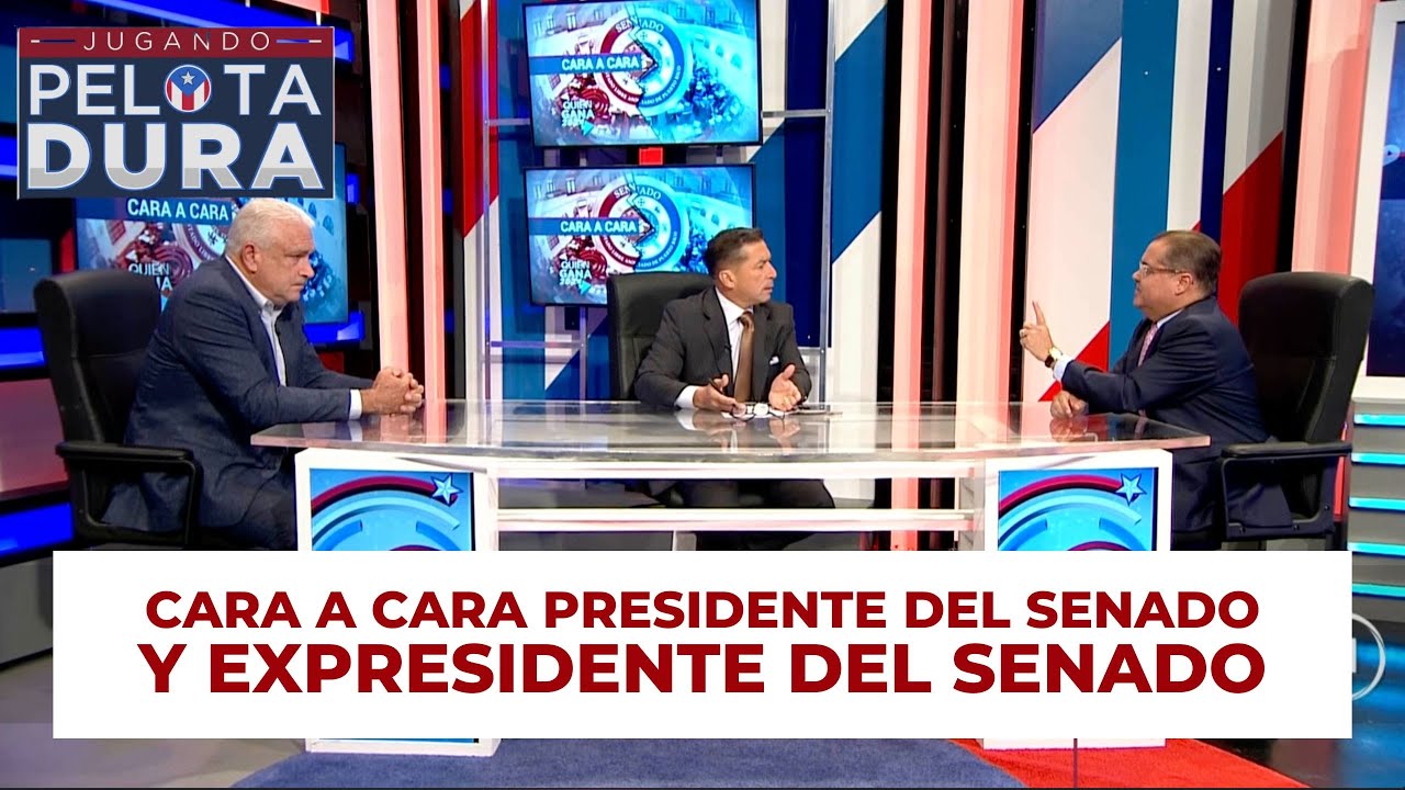 Cara a cara Thomas Rivera Schatz y José Luis Dalmau