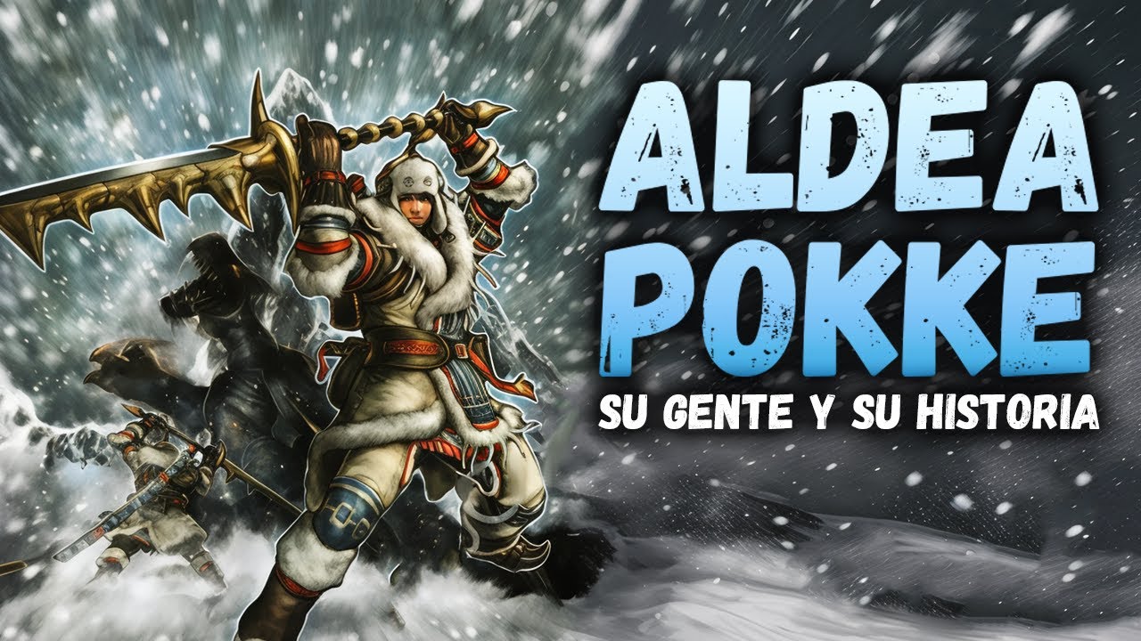 🏔️La aldea Pokke🏔️ // Monster Hunter🦖 // Conocemos a su gente y su historia✨