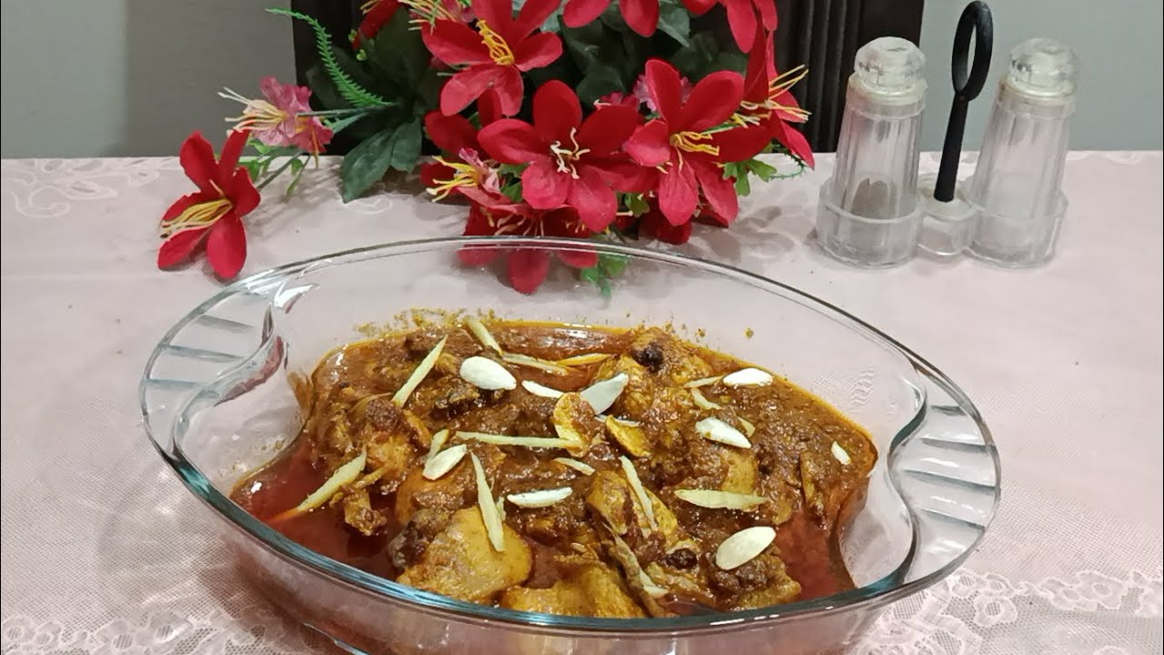 Chicken Badami Korma Chicken Badami Korma Recipe By The Master Meal 