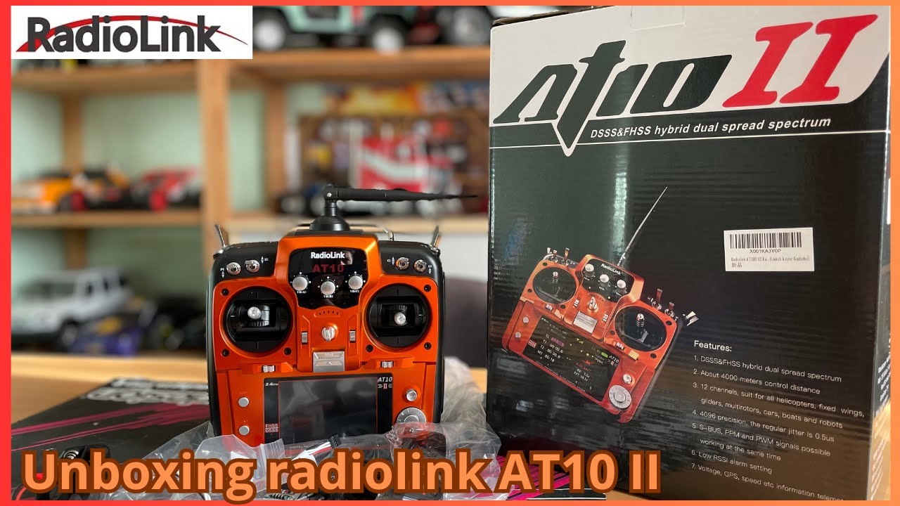 Unboxing Radiolink AT10 II. Présentation et mise en route.