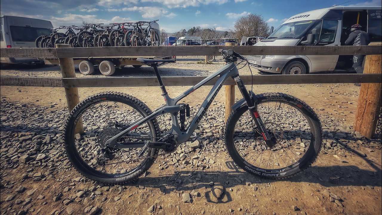New Transition Spire Carbon Gx, First ride Innerleithen
