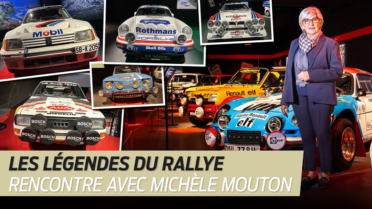 L'expo Les LEGENDES du RALLYE au musée auto de Mulhouse avec Michèle MOUTON !