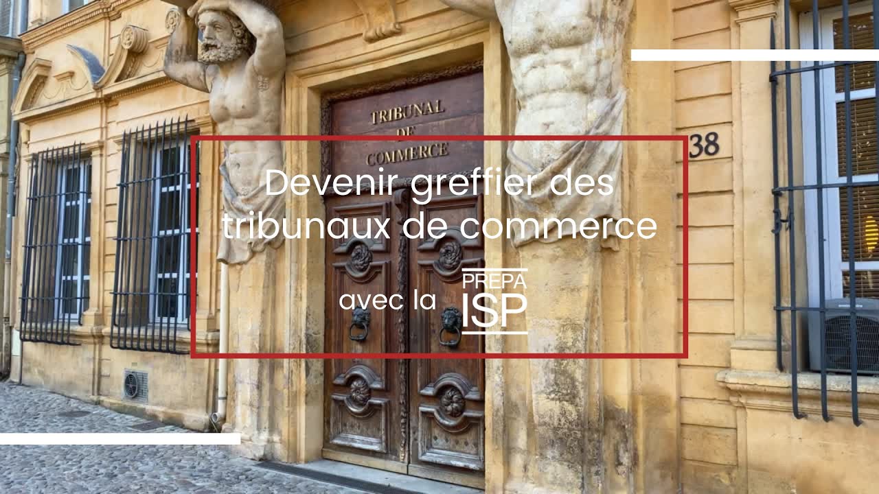 Devenir greffier des tribunaux de commerce