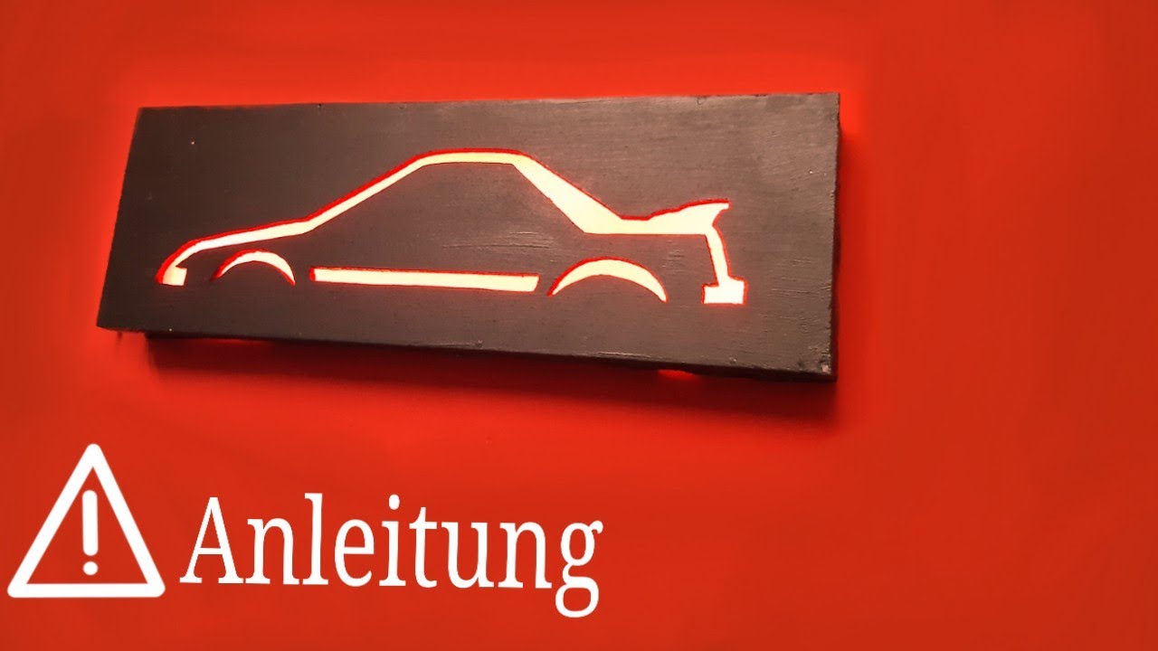 Indirekte Wandlampe selber bauen | LED | Sehr günstig!