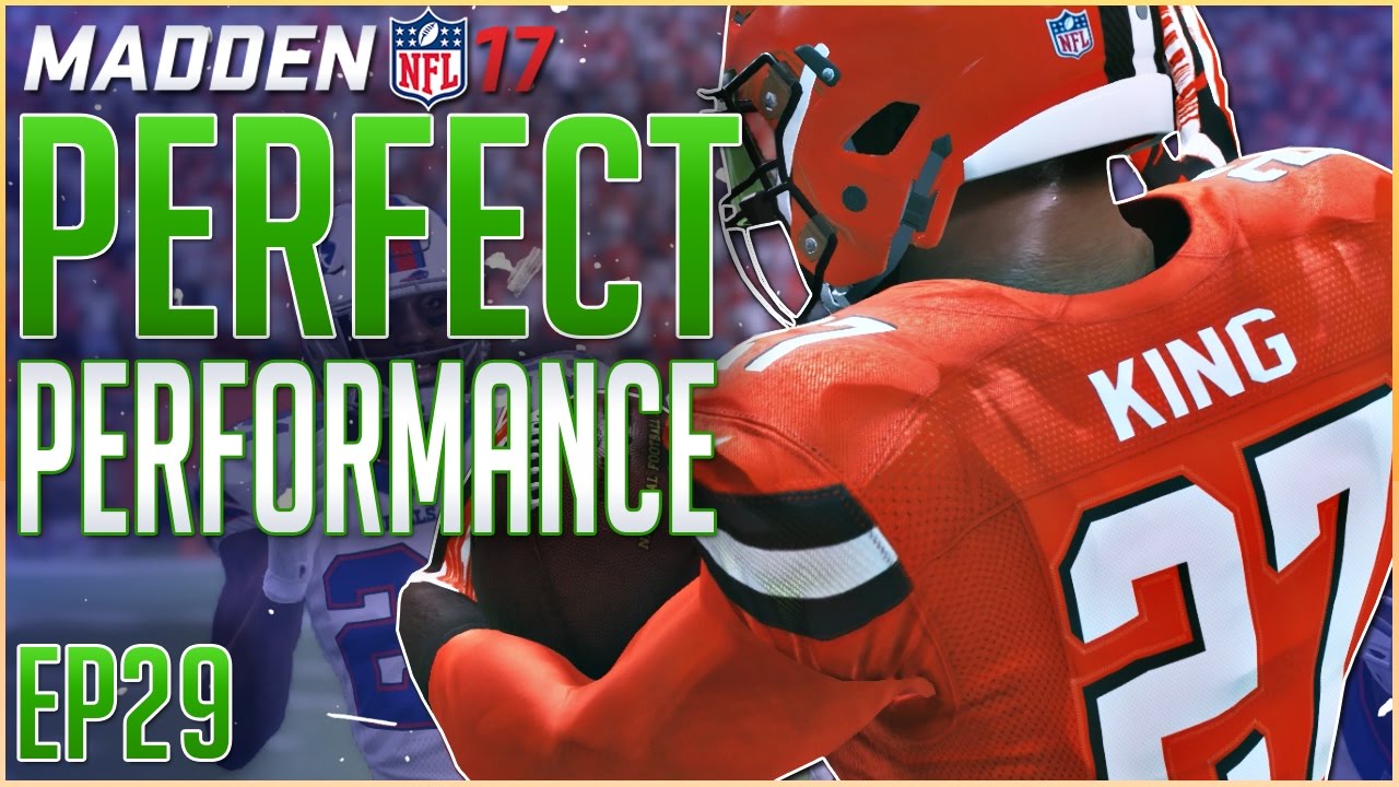 MADDEN 17 CAREER MODE: PERFECT PERFORMANCE! | SEASON 4