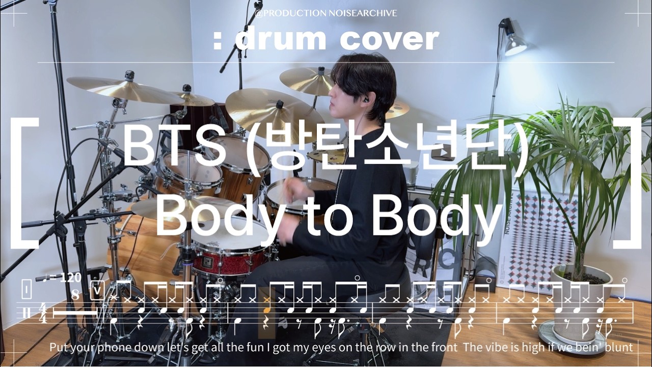 BTS - Body to Body Drum Cover