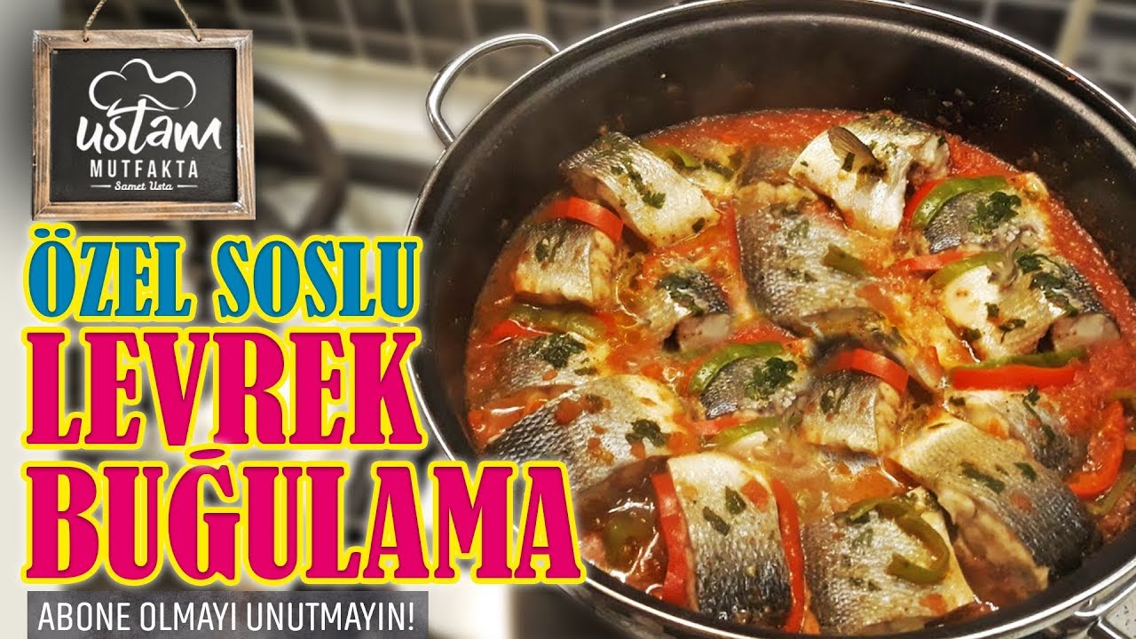 TENCEREDE ÖZEL SOS İLE LEVREK BUĞULAMA NASIL YAPILIR / YEMEK TARİFLERİ  / Steamed Sea Bass