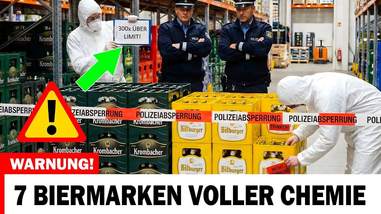 Neuster Skandal! 8 deutsche Biere, die Sie NIEMALS trinken sollten (hier ist der Grund)