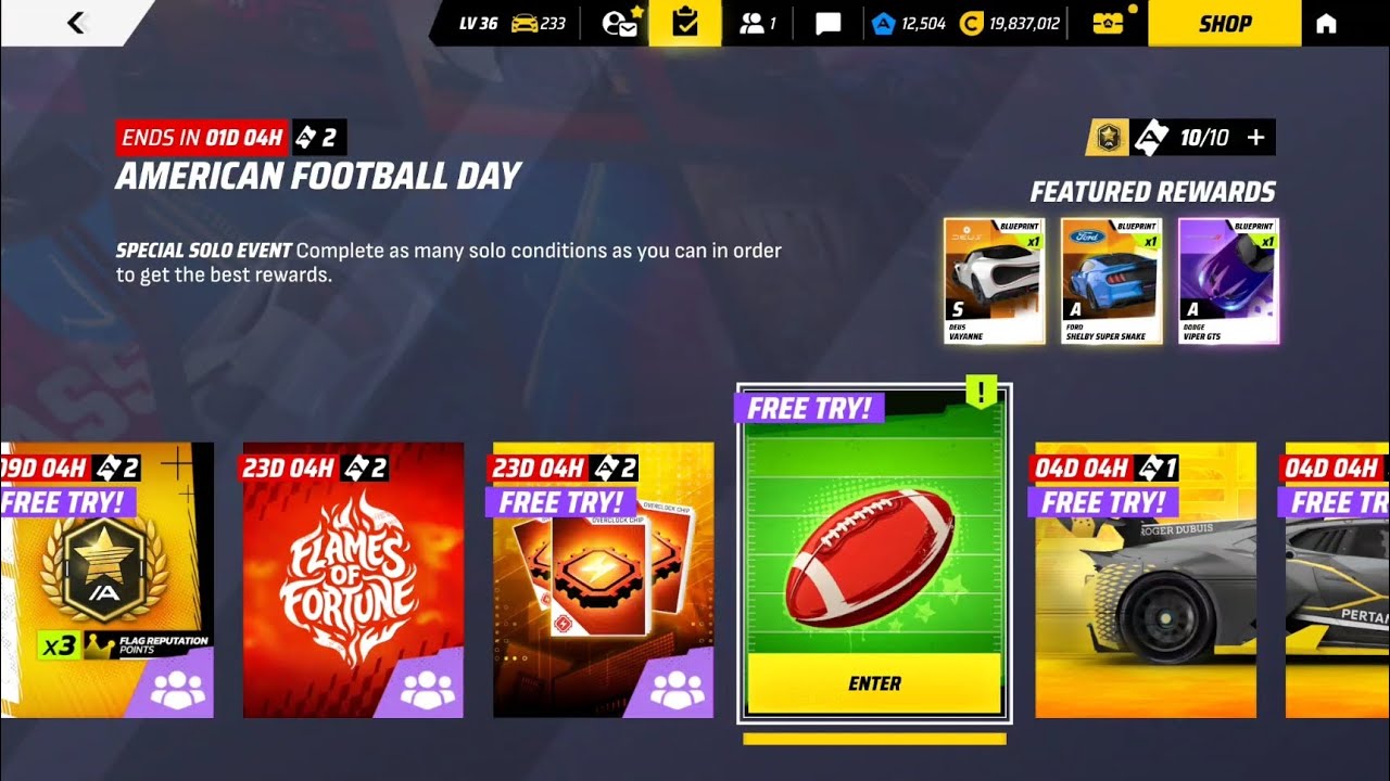 ASPHALT LEGENDS UNITE! AMERICAN FOOTBALL DAY ! #gameplay #gaming #racegame #asphaltlegendsunite