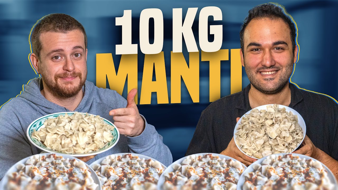 10 KİLO MANTI YEDİK! @AlperRENDE